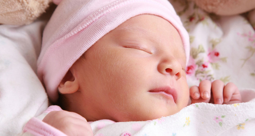 Baby sleeping.
